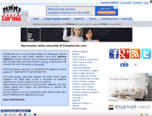 Tablet Screenshot of fantatornei.com